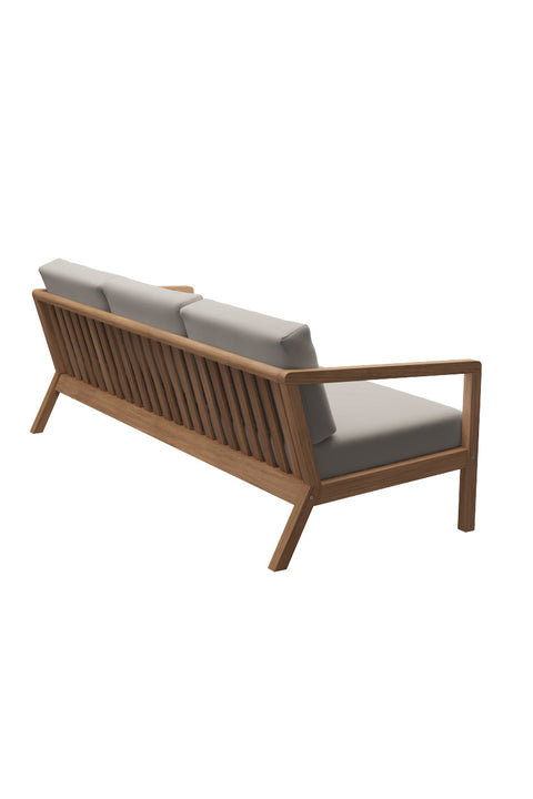 Utesofa - Virkelyst 3-Seter Teak/Papyrus