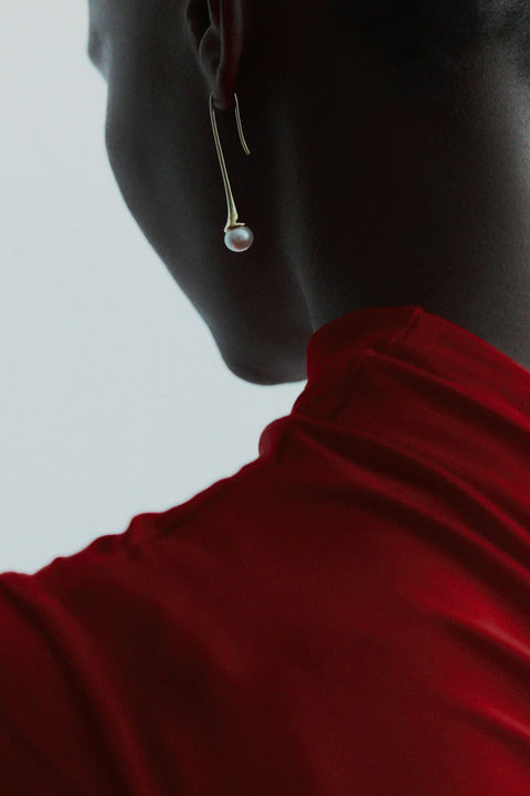 Øreringer - Lumora Drop Earrings Gold