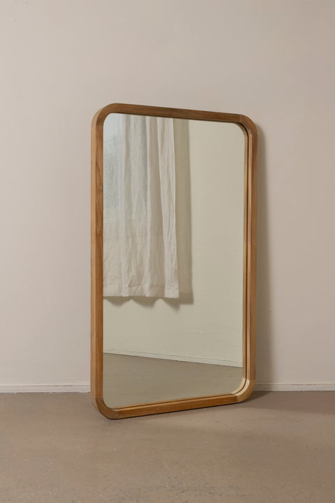 Speil - 60x100cm Teak
