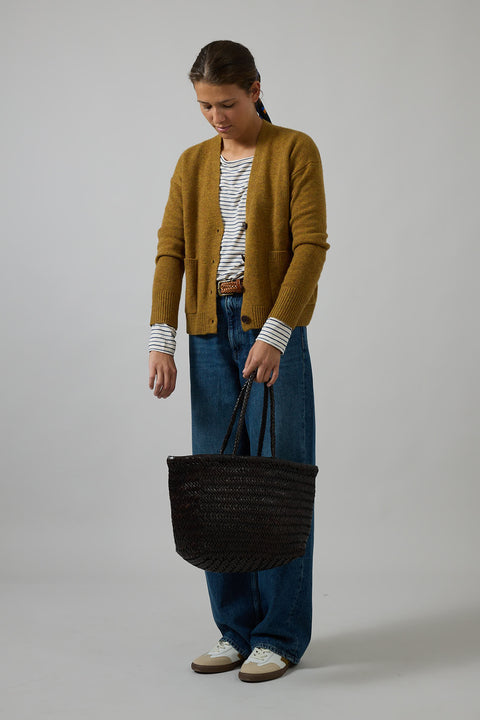 Cardigan - Boxy Turmeric