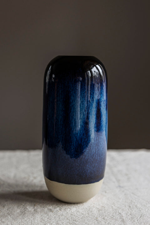 Vase - Yuki Shadow Blue