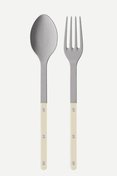 Serveringssett - Gaffel & Skje Bistrot Vintage Ivory