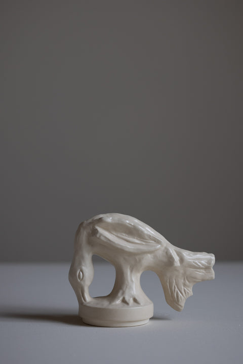 Duftlys Skulptur - Ivory Encensoir