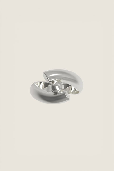 Ring - Rose Ring Slim Silver
