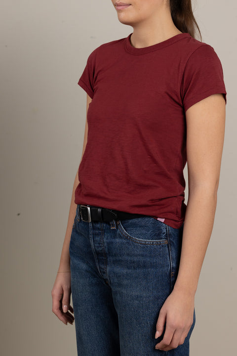 T-Skjorte - The Slub Tee Pomegranate