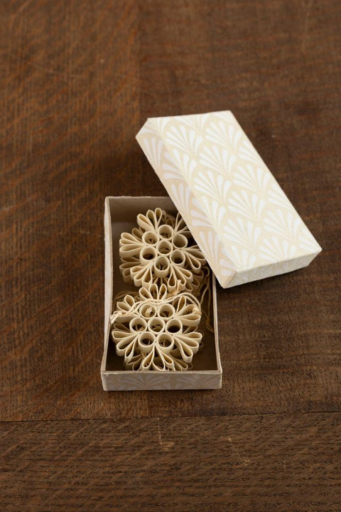 Juletrepynt - Quilled Snow 6pk