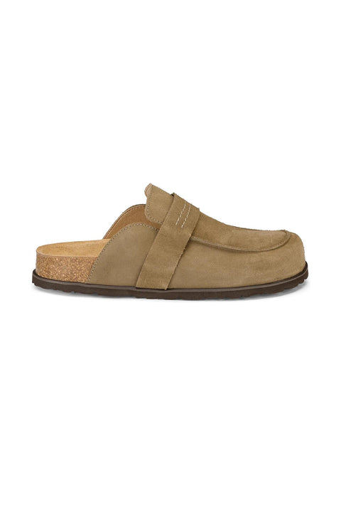 Clogs - Petra Taupe Mocka