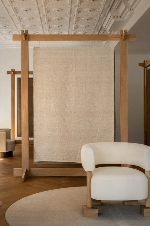 Gulvteppe - Flow Shen Beige