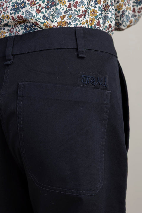 Bukse - River Pant Black Navy