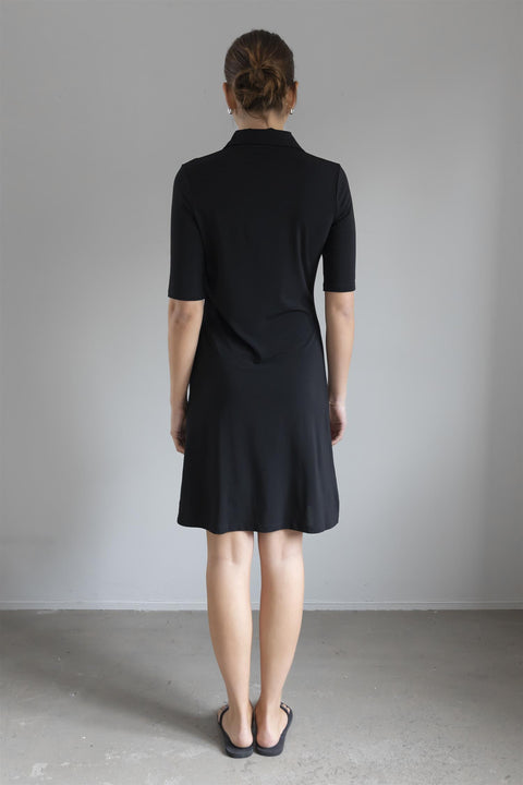 Kjole | Elbow SLV Polo Dress
