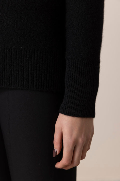 Genser - Boiled Funnel NK Pullover Black