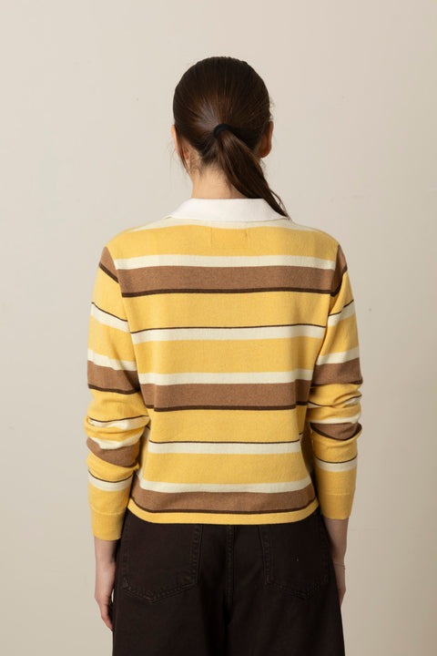 Genser - Cropped Stripe Rugby Sole Combo