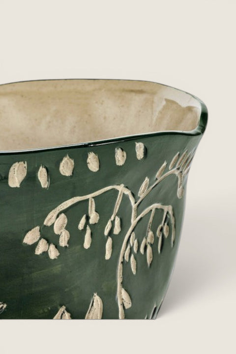 Potte - Flower Pot 09 Green/Beige