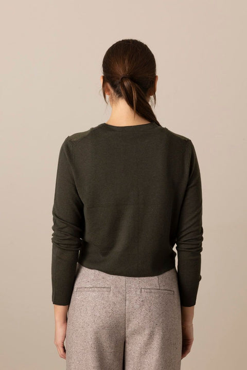 Cardigan - Argyle Herba Forest Verde