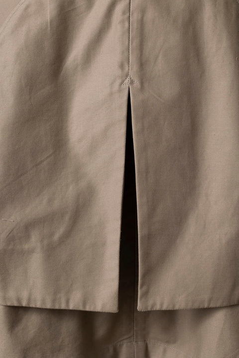 Jakke - Jamie Cropped Trench Khaki