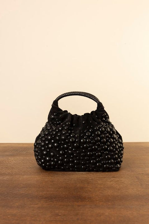 Veske - Gordi M Split Suede Noir/Noir