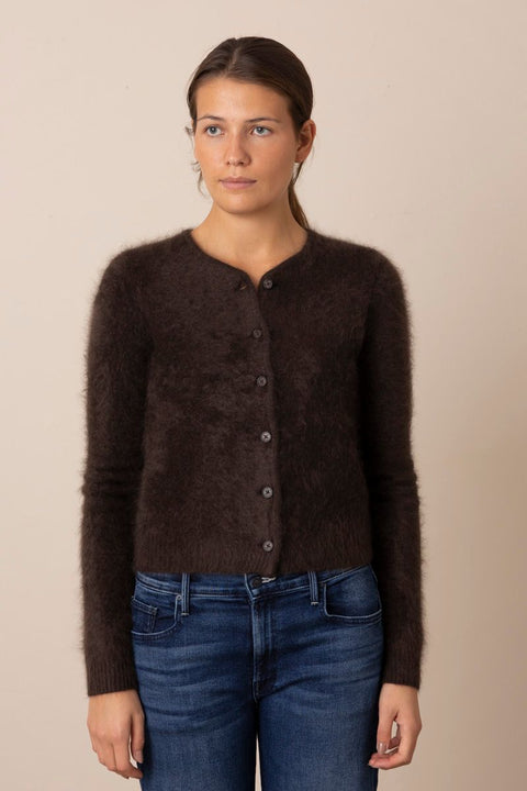 Cardigan - Grizzly Burnt Cocoa