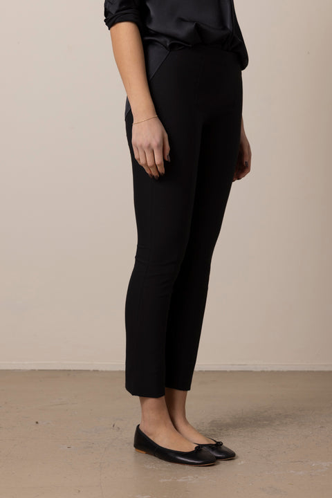 Bukse - Stitch Front Seam Legging Black