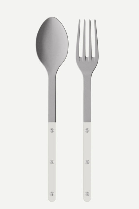 Serveringssett - Gaffel & Skje Bistrot Vintage White