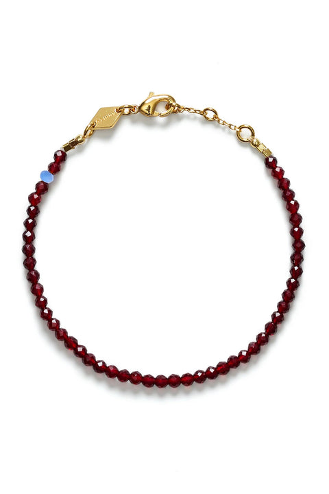 Armbånd - Tan Line Deep Burgundy
