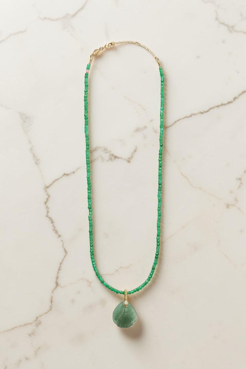 Halskjede - Little Swimmer Necklace Green