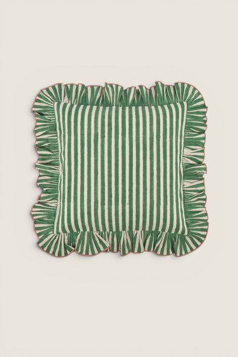 Putetrekk - Devon 40x40cm Green