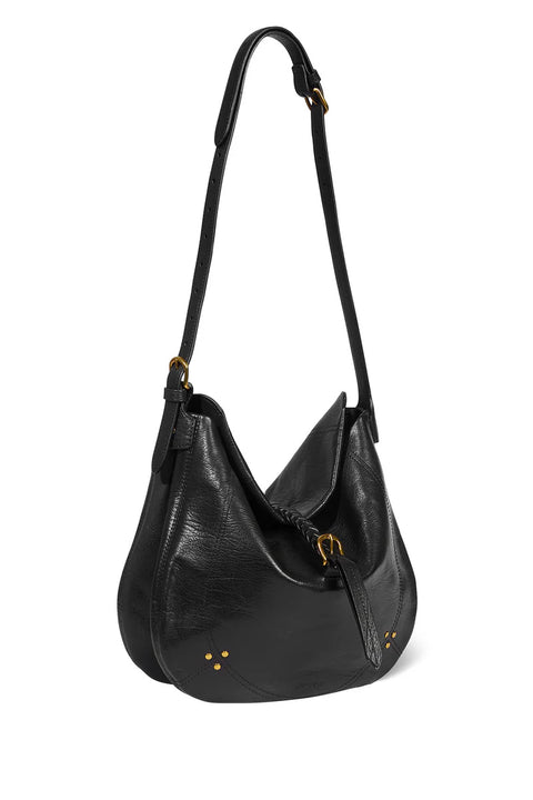 Veske - Luis Goatskin Noir Graine