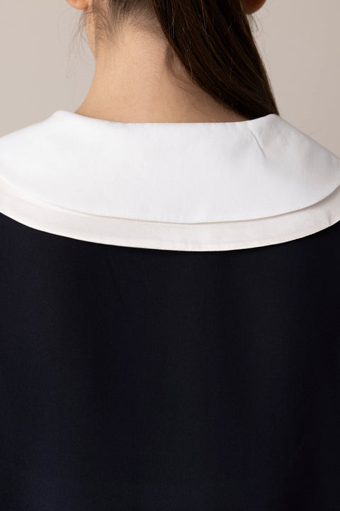 Bluse - Eimer Top Navy