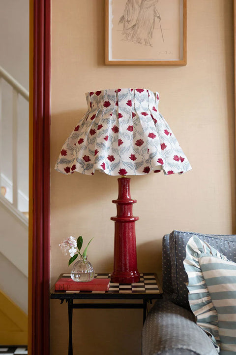 Lampefot - Candlestick Carmine Red