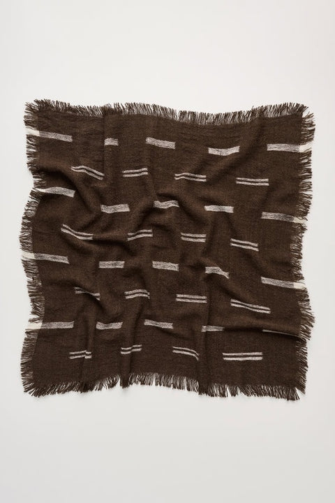 Skjerf - Kiona Mix Pure Brown