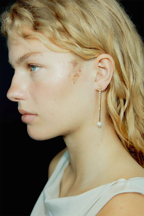 Øredobber - Odile Chandelier Earrings Gold