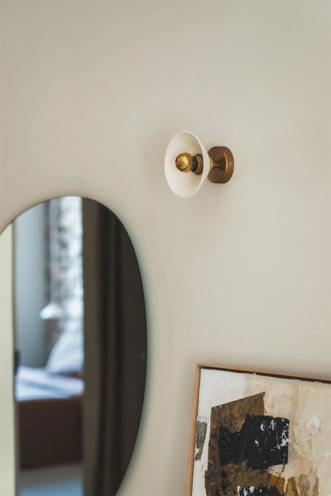 Vegglampe - Pitchoun Ivoire