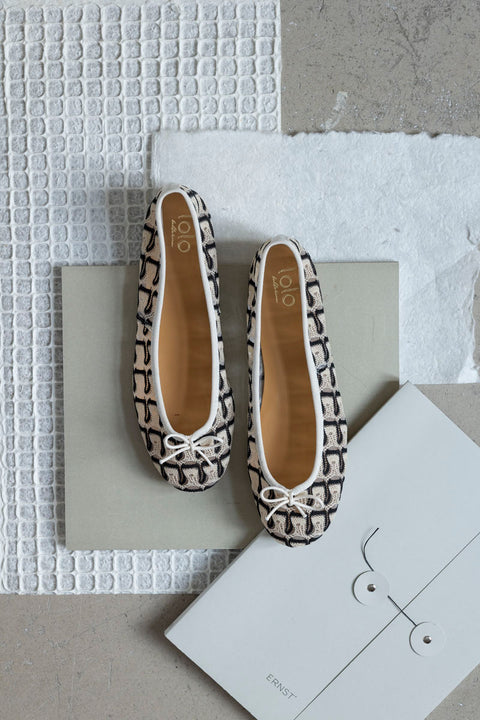 Ballerina - Capri Mesh Voile Beige