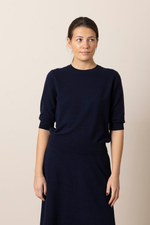 Genser - Short Sleeve Crewneck Night