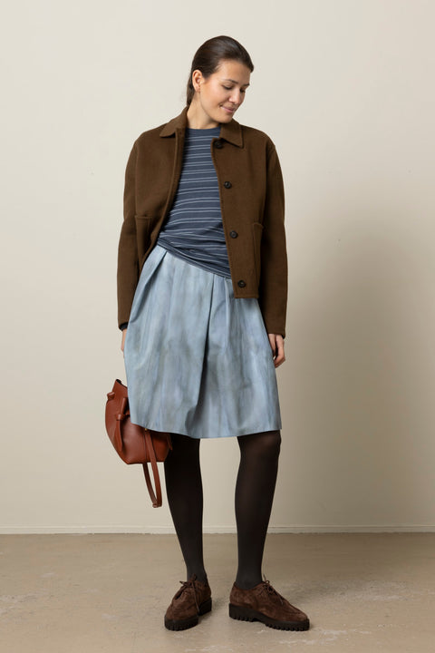 Genser - Stripe L/S Azura Combo