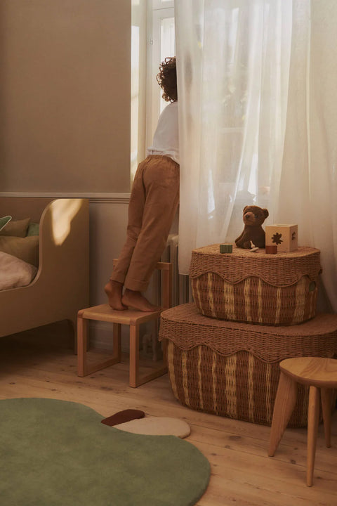 Kurver - Rivan Storage Baskets 2pk Natural/Off-White