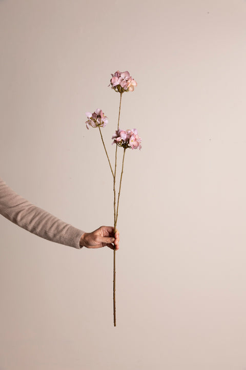 Blomst - Hortensia H85cm Mauve