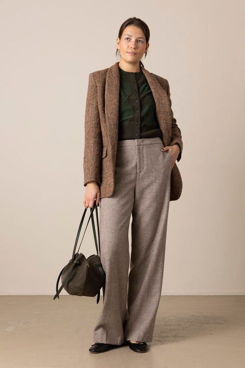 Cardigan - Argyle Herba Forest Verde