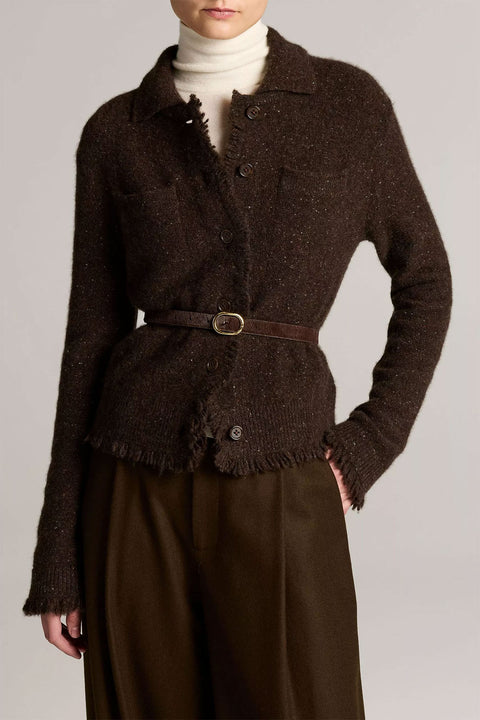 Cardigan - Shrunken Jacket Pinewood Donegal