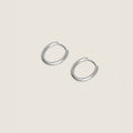Øredobber - Slim Hoop Tiny Silver