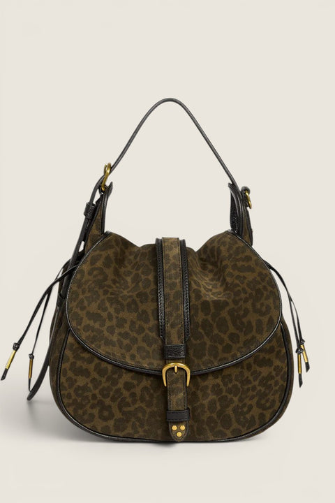 Veske - Gildas Imprime Leopard Kaki