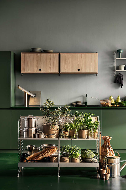 Skap - Vippedør 78x30x42 Beige