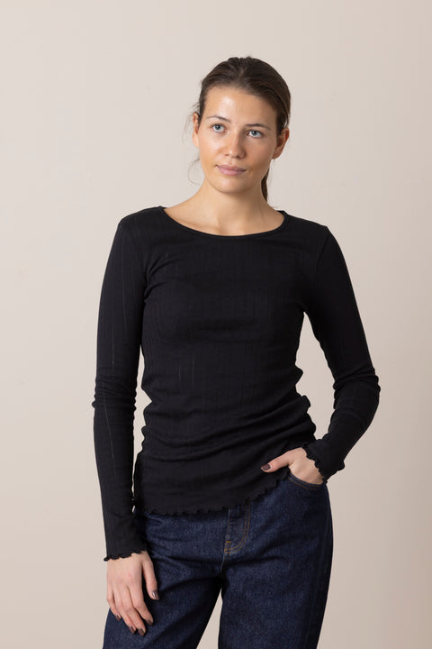 Genser - Edie Blouse Black