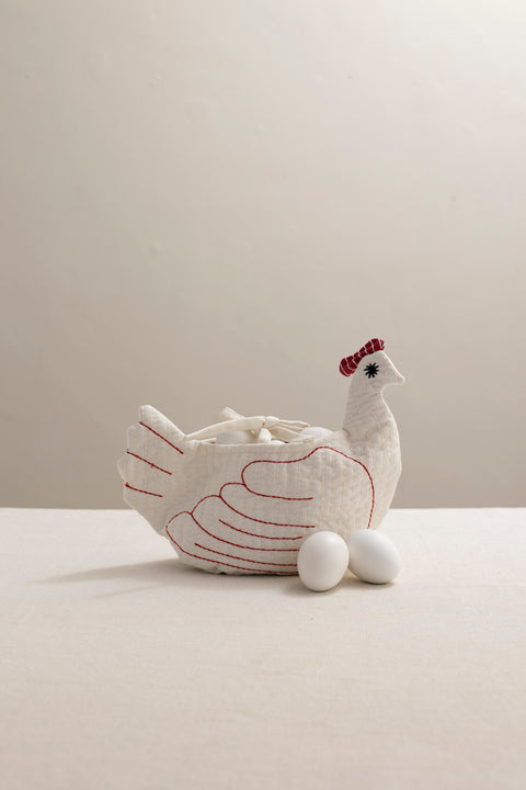 Eggevarmer - Hen White