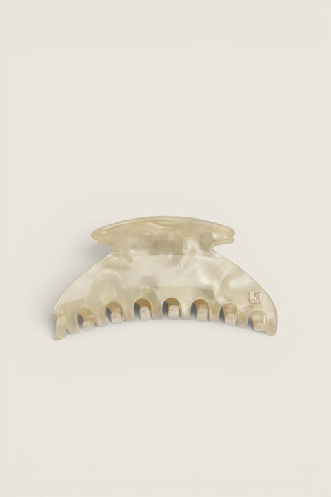 Hårklype - Claw Clip 9cm Ivory