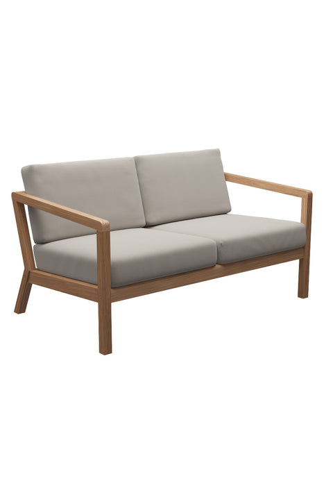 Utesofa - Virkelyst 2-Seter Teak/Papyrus