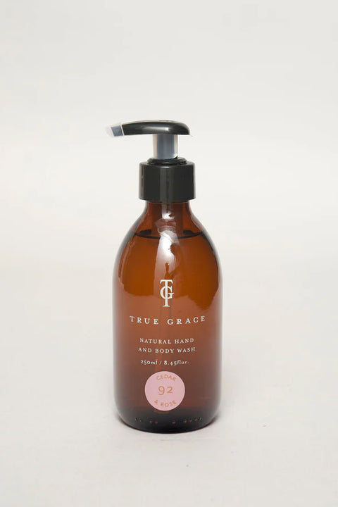 Såpe - Hand & Body Wash 240ml Cedar & Rose