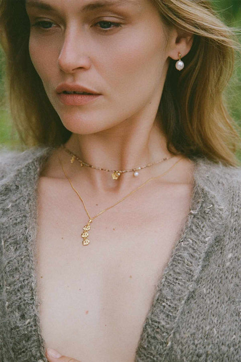 Halskjede - Sandy Harmony Gold