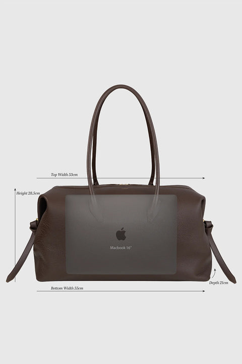 Veske - Brioche Weekender Chocolate