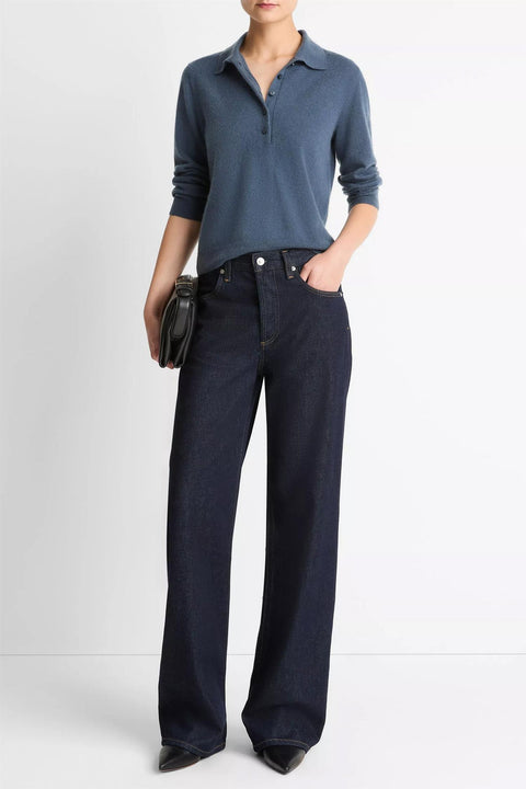 Genser - Cash Mulberry Silk Polo